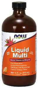 Liquid Multi (Orange 16 oz) What are the benefits of taking a liquid multivitamin? This unique formula utilizes brown rice protein as a stabilizing agent for maximum bioavailability of the vitamins, minerals and phytonutrients. Liquid formula for fast absorption includes kelp, lycopene, grape seed, wild blueberry and more. Buy at Seacoast Vitamins Today!.
